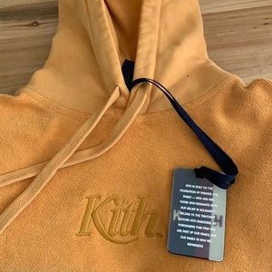 KITH Reverse Williams Hoody - Golden Yellow (XS)